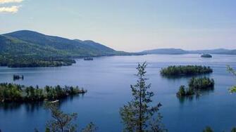 Lake George Ed From The Top Of Tongue Mountain