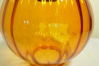 Mid Century Modern Ribbed Pendant Swag Ceiling Fixture Lamp Light