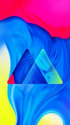Wallpaper Samsung Galaxy M10 Abstract Colorful HD Os