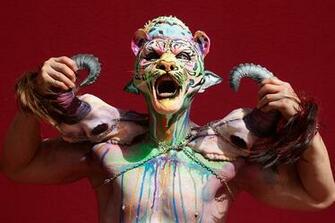 Body Painting Festival Cool HD Wallpaper