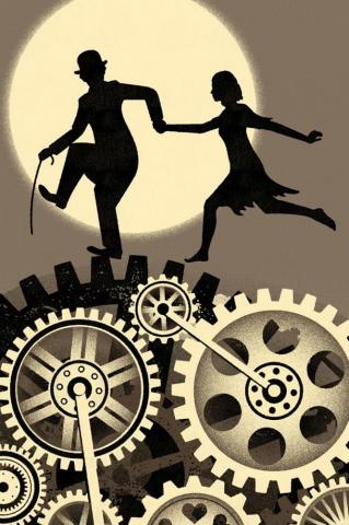 Modern Times Telegramme Paper Co Charlie Chaplin