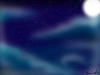 Starry Night Sky Background Image
