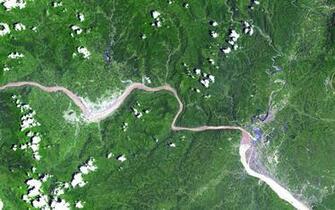 Space Image Three Gorges Dam China