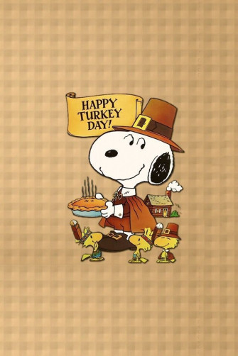 Snoopy Thanksgiving Wallpaper