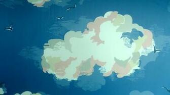 Birds And Clouds Background Pattern Stock Photo Public Domain