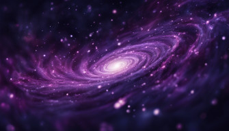 Purple Galaxy Wallpaper