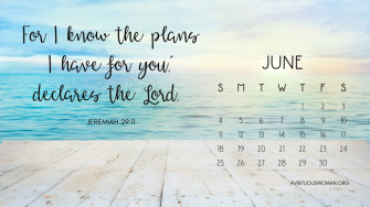 Wallpaper Calendars With Inspiring Bible Verses For
