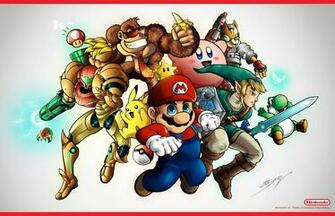 Large HD Super Smash Bros Wallpaper Nintendo Art