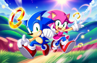 Sonic And Amy Wallpaper