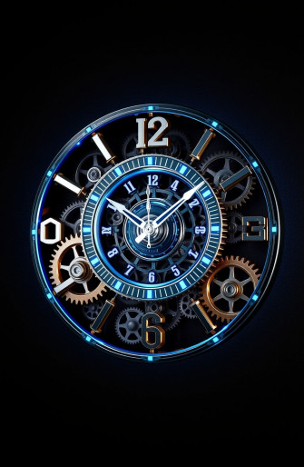 3d Clock Wallpaper
