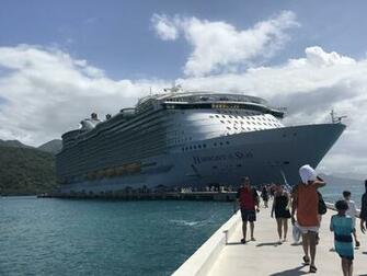 Harmony Of The Seas In Labadee Haiti