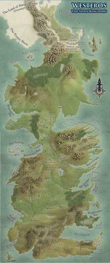 Westeros Map By Sociallyartward Scraps