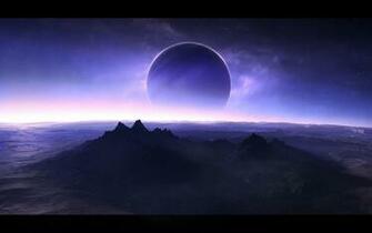 Fantasy Planet Blue HD Wallpaper Desktop