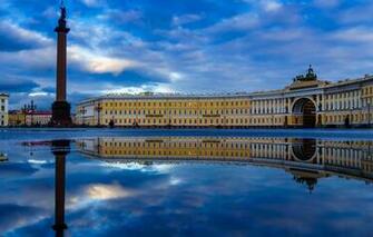 Wallpaper Russia Peter Saint Petersburg Palace Square St