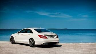 Mercedes Benz Rear Cls63 Amg Wallpaper Background