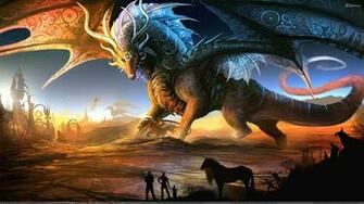 Dragon Fantasy Art Wallpaper