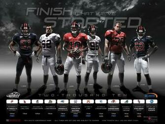 Liberty Football Poster By Blwall1416