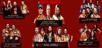 Wwe Royal Rumble Full Matches By Mostafa15