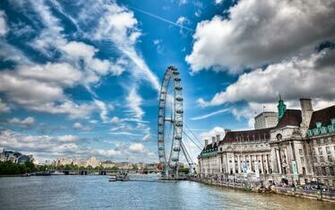 Unique London Eye HD Wallpaper