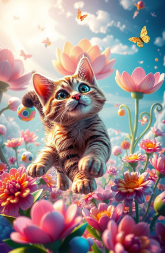 3d Cat Wallpaper