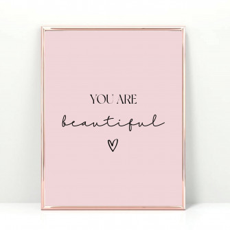 You Are Beautiful Quotes Wallpaper