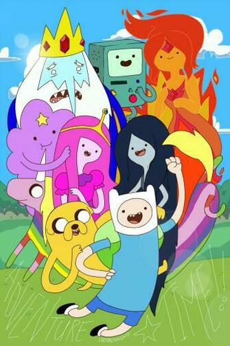 Fan Adventure Time By Re Shiimesu Art Cartoons Comics Digital