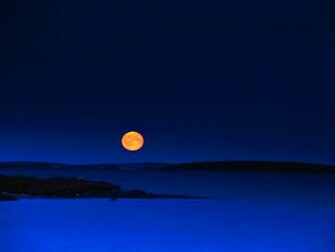 Harvest Moon Sky Wallpaper