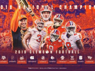 Clemson Football Wallpaper By Harley Creative On Dribbble
