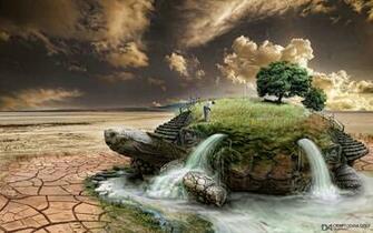 Pixel Desktop Wallpaper Fantasy Golf Course On Giant