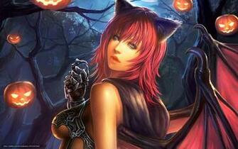 Anime Girl Succubus Source Gdefon Ears