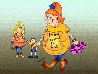 Funny Cartoon People Background Wallpaper