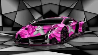 Pink Lamborghini Wallpaper