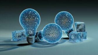 3d Cube Bulbs HD Wallpaper