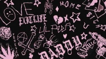 HD Wallpaper Lilpeep Tattoo Goth Cute Laptop