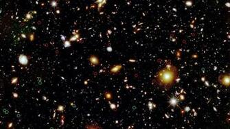 Hubble Ultra Deep Field Wallpaper