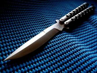 Knife 4k Wallpaper Butterfly