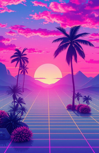 Vaporwave Wallpaper