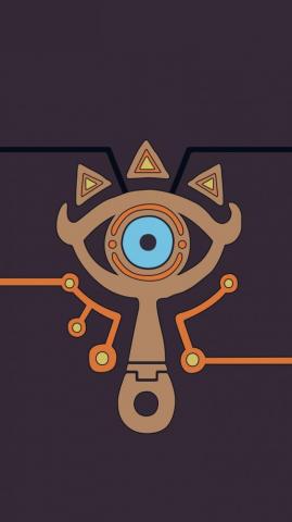 Legend Of Zelda Sheikah Slate HD Wallpaper
