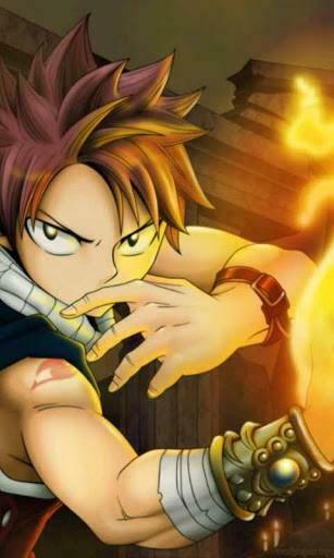 Natsu Dragneel iPhone Wallpaper Bigger Live