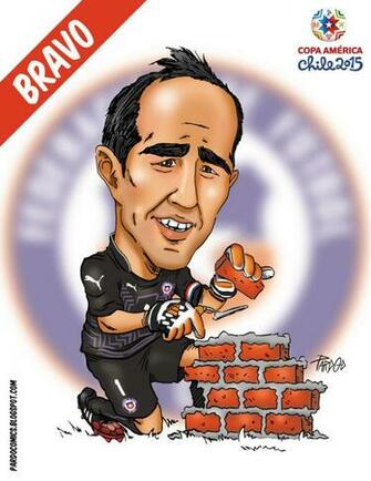 Claudio Bravo By Pardocomics
