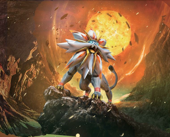 Lillie And Solgaleo Pokemon