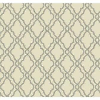 York Wallcoverings Waverly Classics Hampton Trellis Wallpaper At