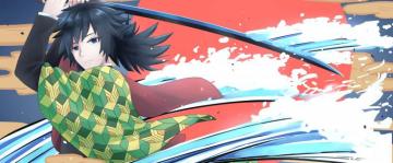 Giyu Tomioka Kimetsu No Yaiba 4k Wallpaper