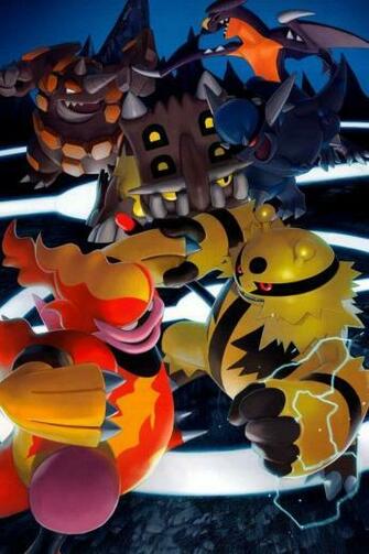 Rhyperior Garchomp Bastiodon Rampardos Magmortar Electivire