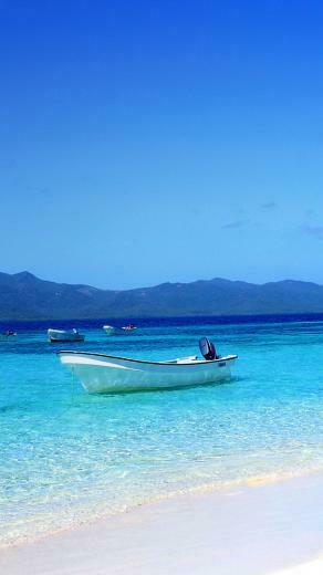 Beautiful Tropical Island Beach HD Wallpaper For iPhone