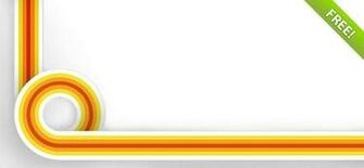 The Colorful Striped Web Background Is Supposed To Add Positive Effect
