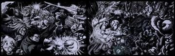 Dbz Saiyans Vs Enemies All Characters Gotham HD Wallpaper Dragon