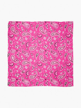 Pink Bandana Scarf By Studio More Los Angeles