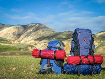 Backpack Tramping Pack Outdoor And Grass HD Photo By S B
