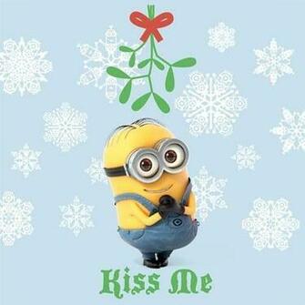 Minion Kiss Me Minions